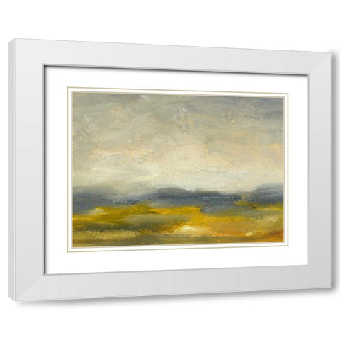 Lovely Day III White Modern Wood Framed Art Print with Double Matting by Gordon, Sharon