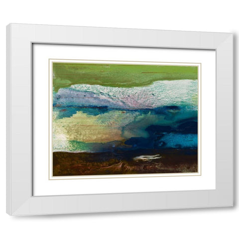Free Rein I White Modern Wood Framed Art Print with Double Matting by Jasper, Sisa