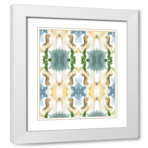 Buoyancy I White Modern Wood Framed Art Print with Double Matting by Zarris, Chariklia