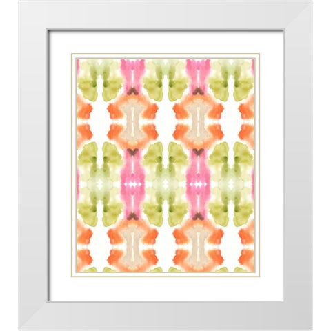 Buoyancy VII White Modern Wood Framed Art Print with Double Matting by Zarris, Chariklia