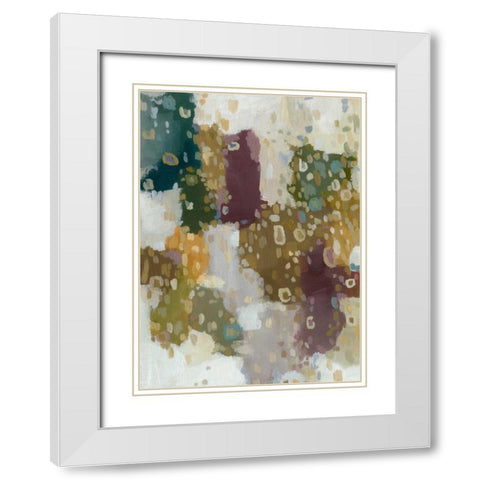 Astoria I White Modern Wood Framed Art Print with Double Matting by Zarris, Chariklia