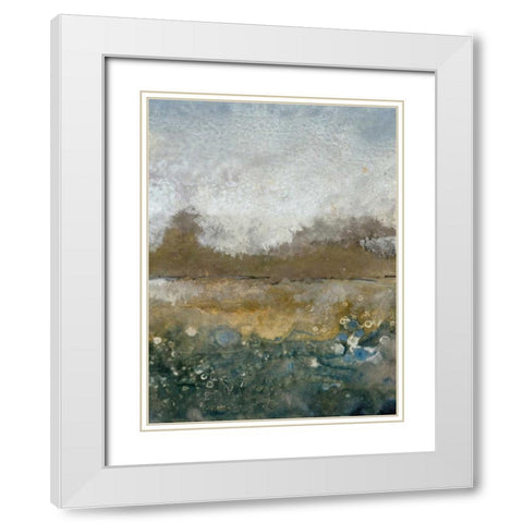 Free Range III White Modern Wood Framed Art Print with Double Matting by OToole, Tim