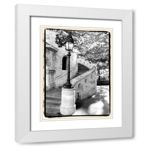 Royal Palace from the Chain Bridge White Modern Wood Framed Art Print with Double Matting by DeNardo, Laura