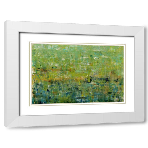 Opulent Field I White Modern Wood Framed Art Print with Double Matting by OToole, Tim