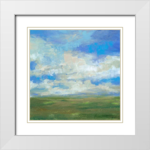 Bright Day I White Modern Wood Framed Art Print with Double Matting by Goldberger, Jennifer