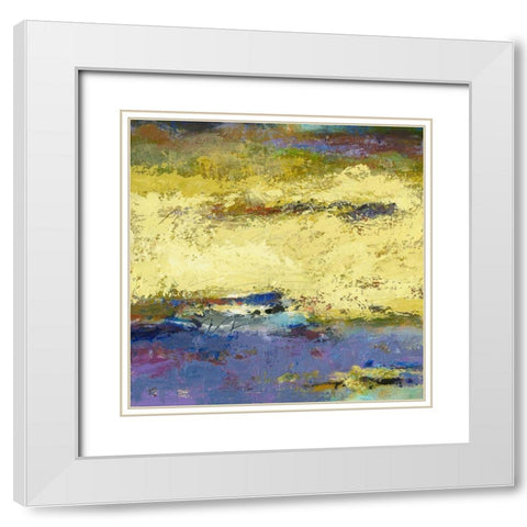 Offerings White Modern Wood Framed Art Print with Double Matting by Bothne, Janet