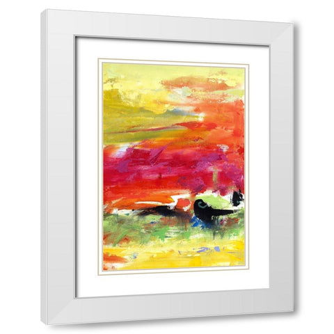 Air Apparent III White Modern Wood Framed Art Print with Double Matting by Bothne, Janet