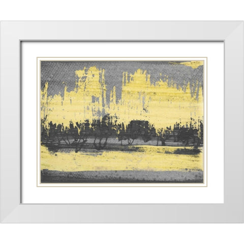 Radar II White Modern Wood Framed Art Print with Double Matting by McMullen, Charles