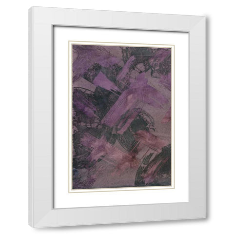 Haze I White Modern Wood Framed Art Print with Double Matting by McMullen, Charles