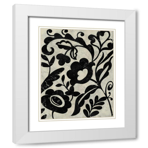 Maymont I White Modern Wood Framed Art Print with Double Matting by Zarris, Chariklia