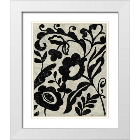 Maymont I White Modern Wood Framed Art Print with Double Matting by Zarris, Chariklia