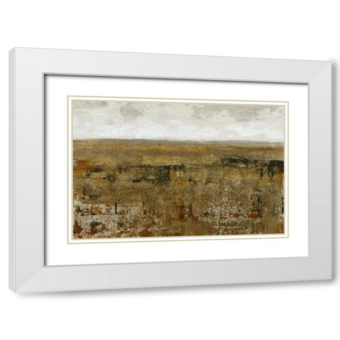 Afternoon Glow I White Modern Wood Framed Art Print with Double Matting by OToole, Tim