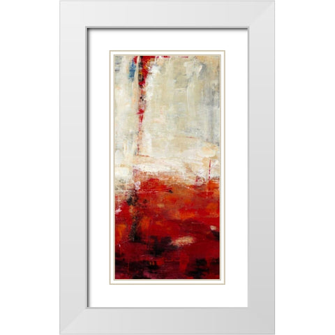 Fahrenheit II White Modern Wood Framed Art Print with Double Matting by OToole, Tim