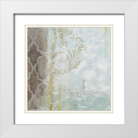 Subtle Shift II White Modern Wood Framed Art Print with Double Matting by Vess, June Erica