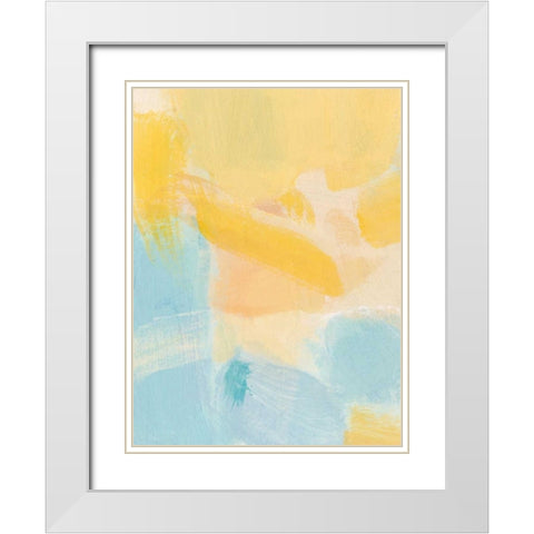 Minted White Modern Wood Framed Art Print with Double Matting by Long, Christina