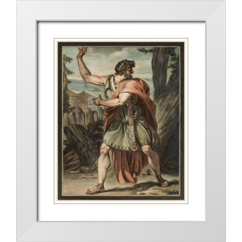 Theatrical Costumes I White Modern Wood Framed Art Print with Double Matting by Chery, M.