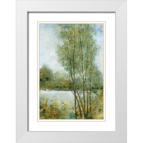 Early Spring I White Modern Wood Framed Art Print with Double Matting by OToole, Tim