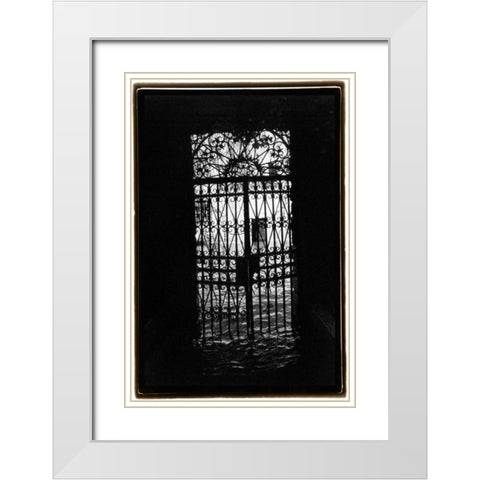 Hidden Passages Venice I White Modern Wood Framed Art Print with Double Matting by DeNardo, Laura