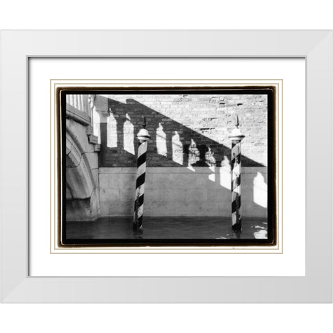 Hidden Passages Venice VIII White Modern Wood Framed Art Print with Double Matting by DeNardo, Laura