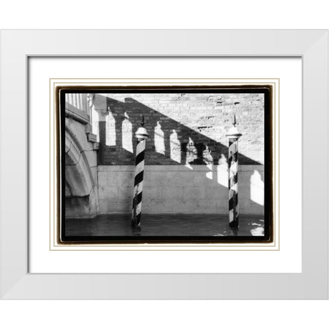 Hidden Passages Venice VIII White Modern Wood Framed Art Print with Double Matting by DeNardo, Laura