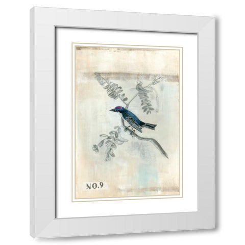 After Flight IV White Modern Wood Framed Art Print with Double Matting by McCavitt, Naomi