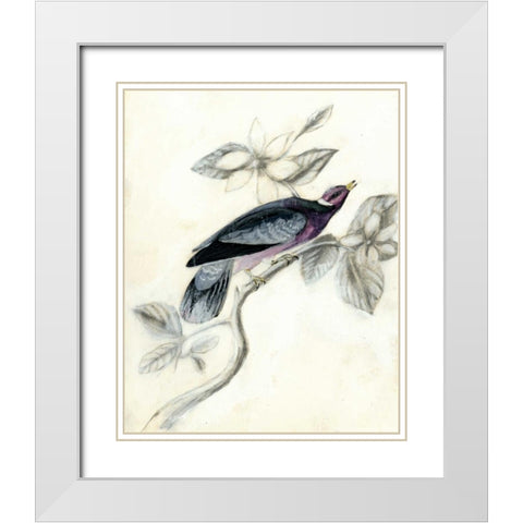 Rustic Aviary I White Modern Wood Framed Art Print with Double Matting by McCavitt, Naomi