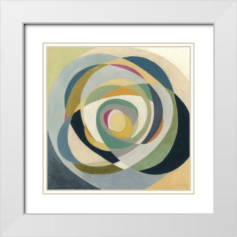 Through the Glass II White Modern Wood Framed Art Print with Double Matting by Meagher, Megan