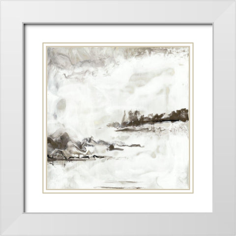 Miracle Ready I White Modern Wood Framed Art Print with Double Matting by Maleki, Ferdos