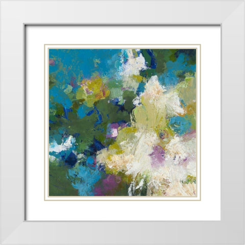 Growing Season White Modern Wood Framed Art Print with Double Matting by Bothne, Janet