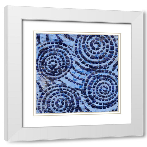 Tempest I White Modern Wood Framed Art Print with Double Matting by Ludwig, Alicia