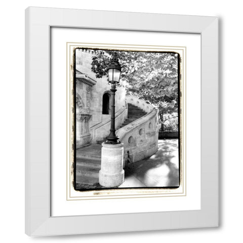 Royal Palace from the Chain Bridge White Modern Wood Framed Art Print with Double Matting by DeNardo, Laura