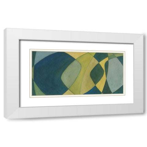 Allegheny I White Modern Wood Framed Art Print with Double Matting by Stramel, Renee W.