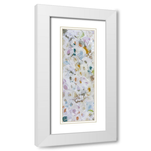 2-Up Colors I White Modern Wood Framed Art Print with Double Matting by Youngstrom, Kent