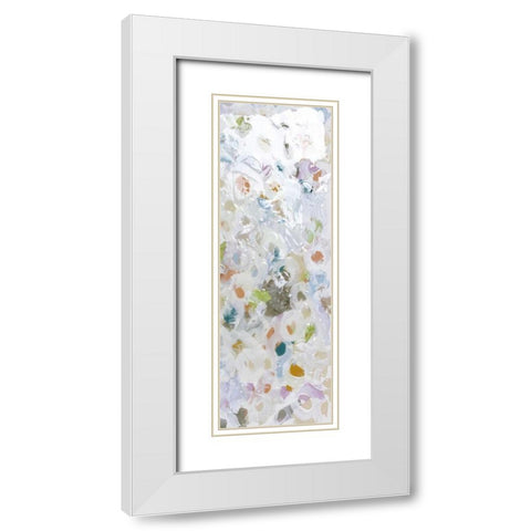 2-Up Colors II White Modern Wood Framed Art Print with Double Matting by Youngstrom, Kent