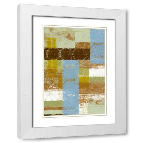Reinvented Culture I White Modern Wood Framed Art Print with Double Matting by Vision Studio