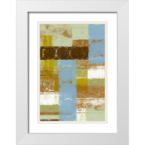 Reinvented Culture I White Modern Wood Framed Art Print with Double Matting by Vision Studio