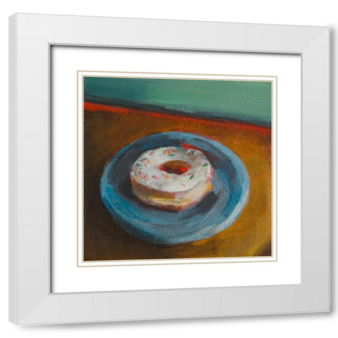 Fresh Daily VII White Modern Wood Framed Art Print with Double Matting by Evans, Bridget G.