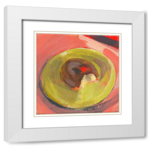Fresh Daily VIII White Modern Wood Framed Art Print with Double Matting by Evans, Bridget G.