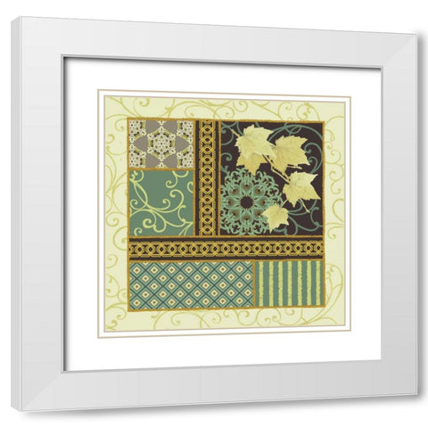 Maple Stories I White Modern Wood Framed Art Print with Double Matting by Hoffman, Katia