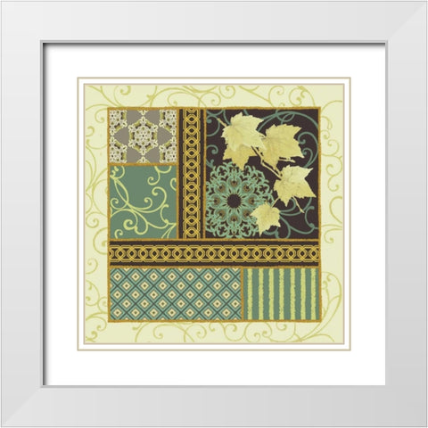 Maple Stories I White Modern Wood Framed Art Print with Double Matting by Hoffman, Katia