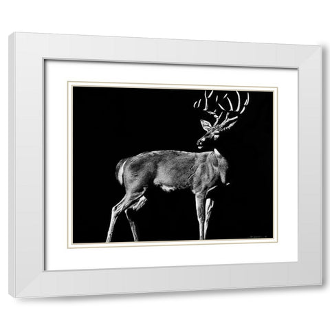 The Prize White Modern Wood Framed Art Print with Double Matting by Chapman, Julie