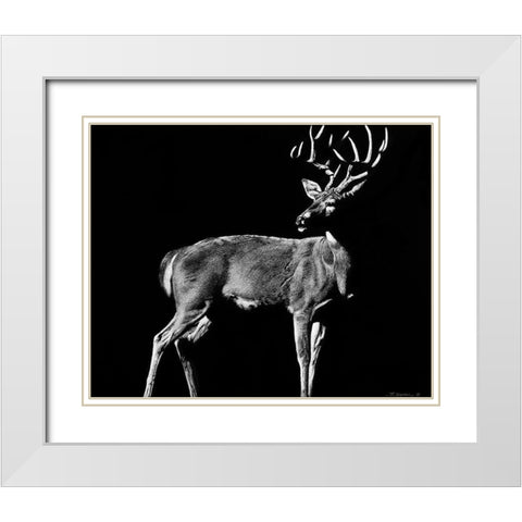 The Prize White Modern Wood Framed Art Print with Double Matting by Chapman, Julie