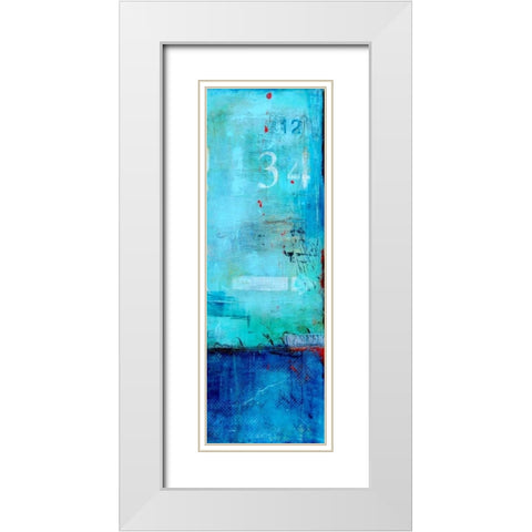 Pier 34 II White Modern Wood Framed Art Print with Double Matting by Ashley, Erin