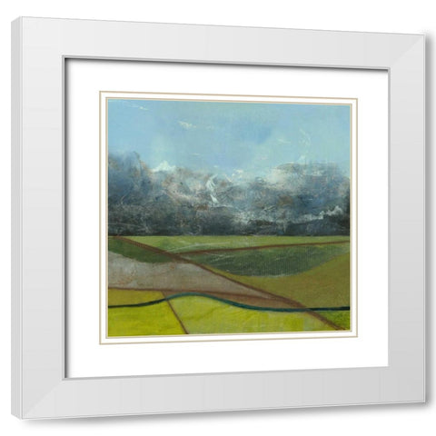 Mountain Memory II White Modern Wood Framed Art Print with Double Matting by Popp, Grace