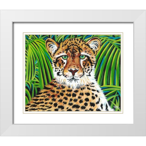 Wild Beauties II White Modern Wood Framed Art Print with Double Matting by Vitaletti, Carolee