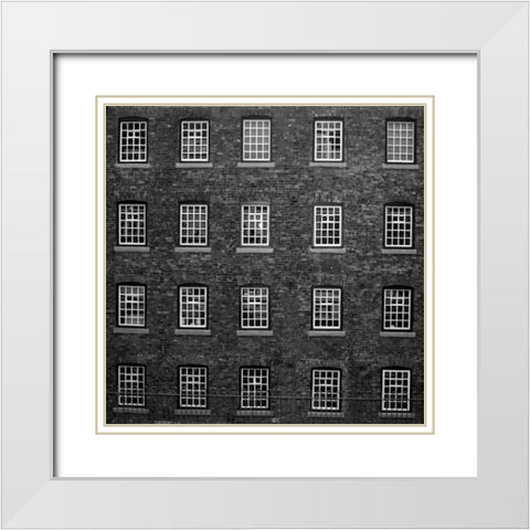 Rustic Details I White Modern Wood Framed Art Print with Double Matting by Bell, Lillian