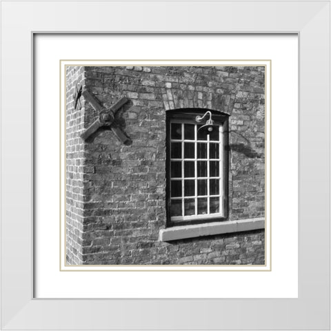 Rustic Details II White Modern Wood Framed Art Print with Double Matting by Bell, Lillian