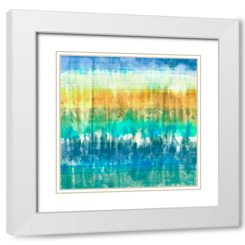 Marine I White Modern Wood Framed Art Print with Double Matting by Butler, John