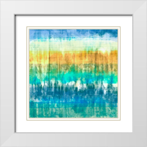 Marine I White Modern Wood Framed Art Print with Double Matting by Butler, John