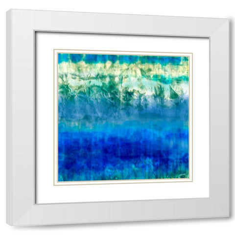 Marine VII White Modern Wood Framed Art Print with Double Matting by Butler, John